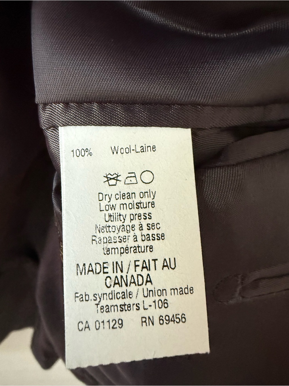 100% Wool Michael Kors 38R Vitale Barberis Canonico Super 110s Sport Coat Blazer - Picture 11 of 14
